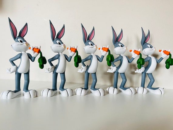 Bugs Bunny Figure, Looney Tunes Collectible, Bugs Bunny Statue