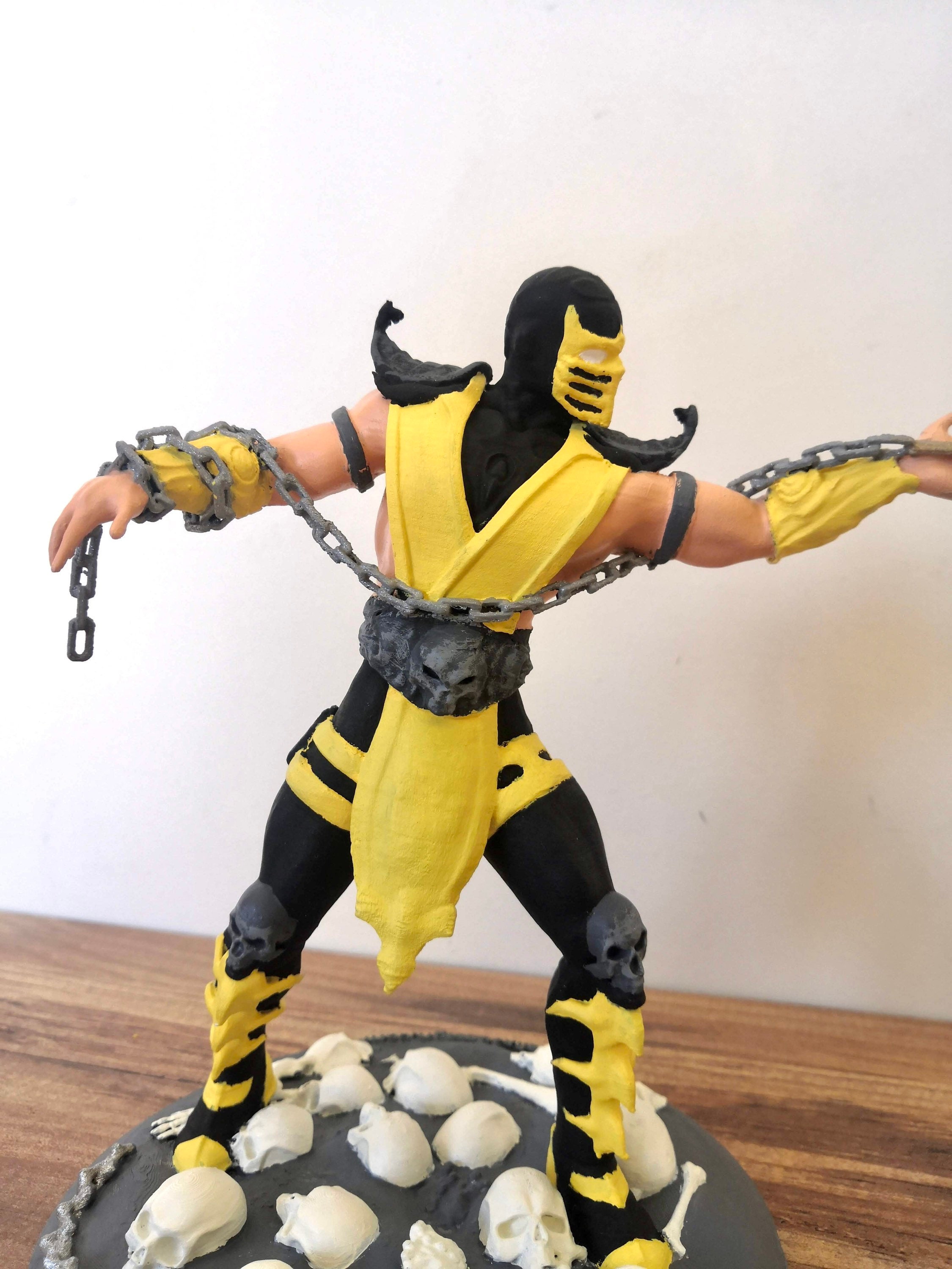 スコーピオン モータルコンバット フィギュア、MK スコーピオン