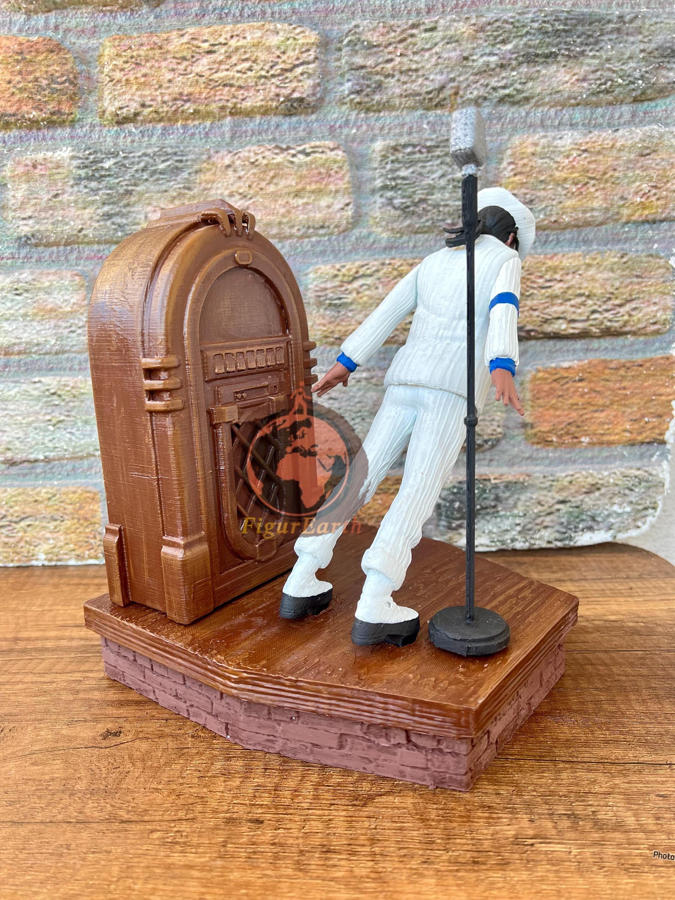 手作りのマイケル・ジャクソンのジオラマフィギュア - Etsy 日本