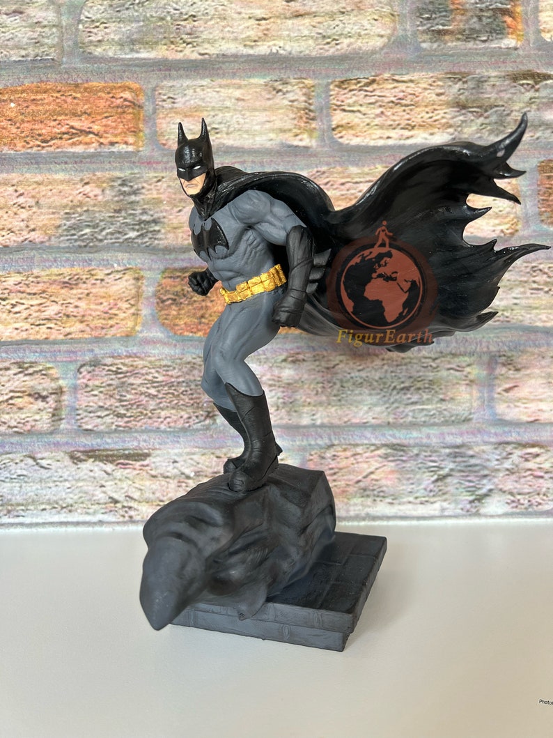 Handmade Batman Statue, DC Hero Figure - Etsy