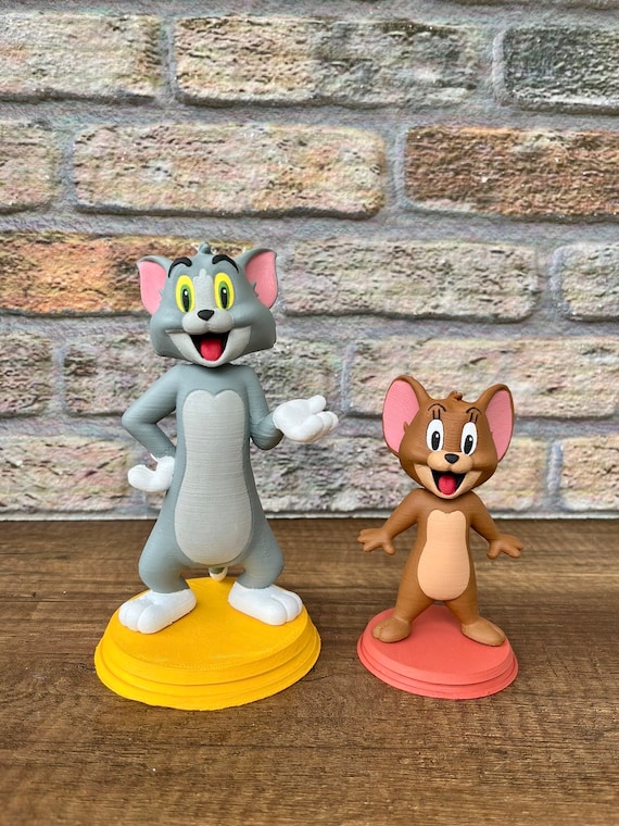 Tom and Jerry Diorama tom Jerry Figure Tom Jerry Figure Cartoon Etsy Canada