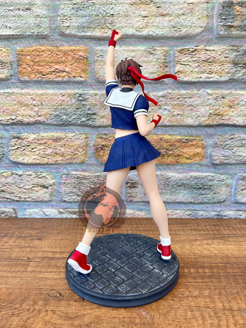 Sakura Kasugano Figure, Game Character,street Fight Tekken Figurine
