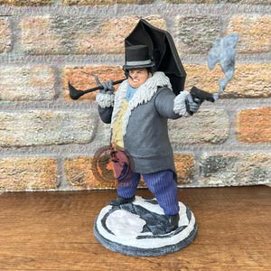 Handmade DC Dr. Penguin Figure: Penguin Character