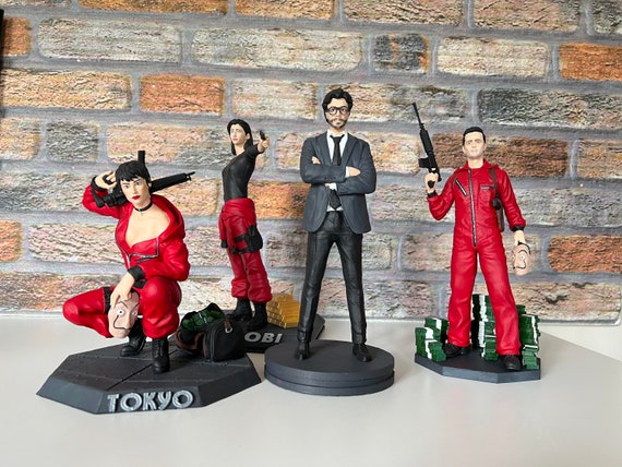 La Casa De Papel La Casa De Papel Pack Proffesseur Nairobi Berlin tokyo la Casa De Papel Character series Characters tokio Etsy