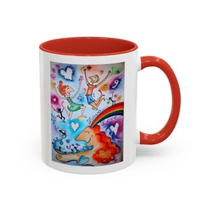 Lava Liebe Akzent Kaffeetasse (11, 15oz)