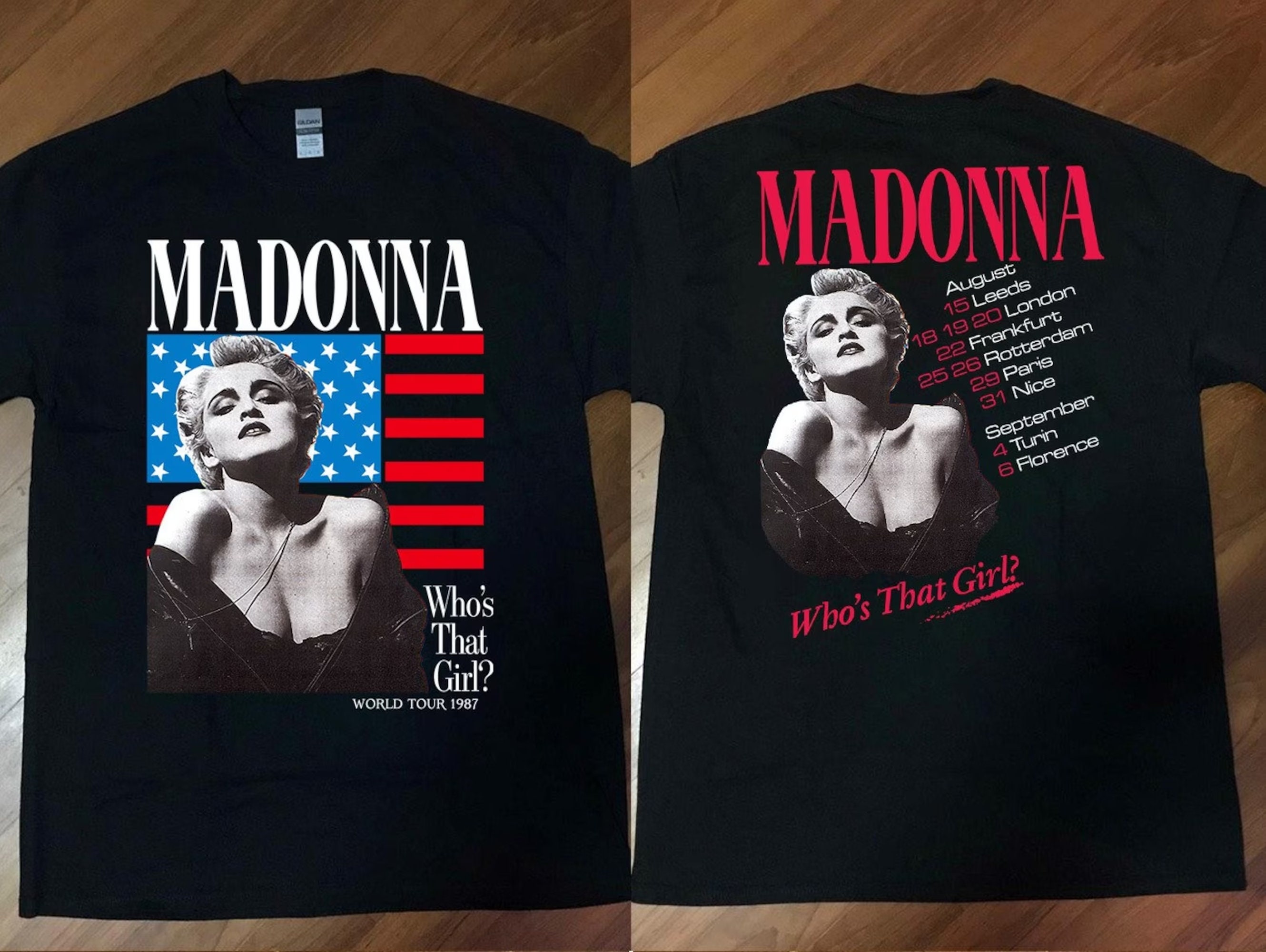 1987年製 マドンナ Madonna ヴィンテージ Tシャツ-
