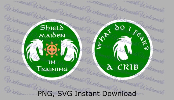 Shieldmaiden in Training svg | Lord of the Rings baby girl | Rohan baby svg | Eowyn svg