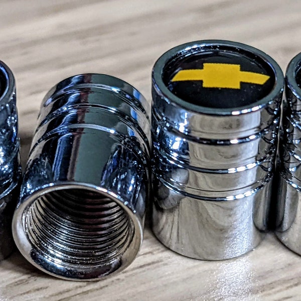 Chevy Valve Stem Caps Etsy