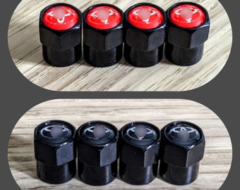 High-Quality Metal Tire Valve Stem Caps Covers 4pc