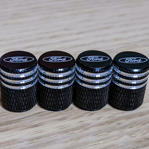 Tire Valve Stem Caps Covers Ford Aluminum 4pcs Highquality Etsy