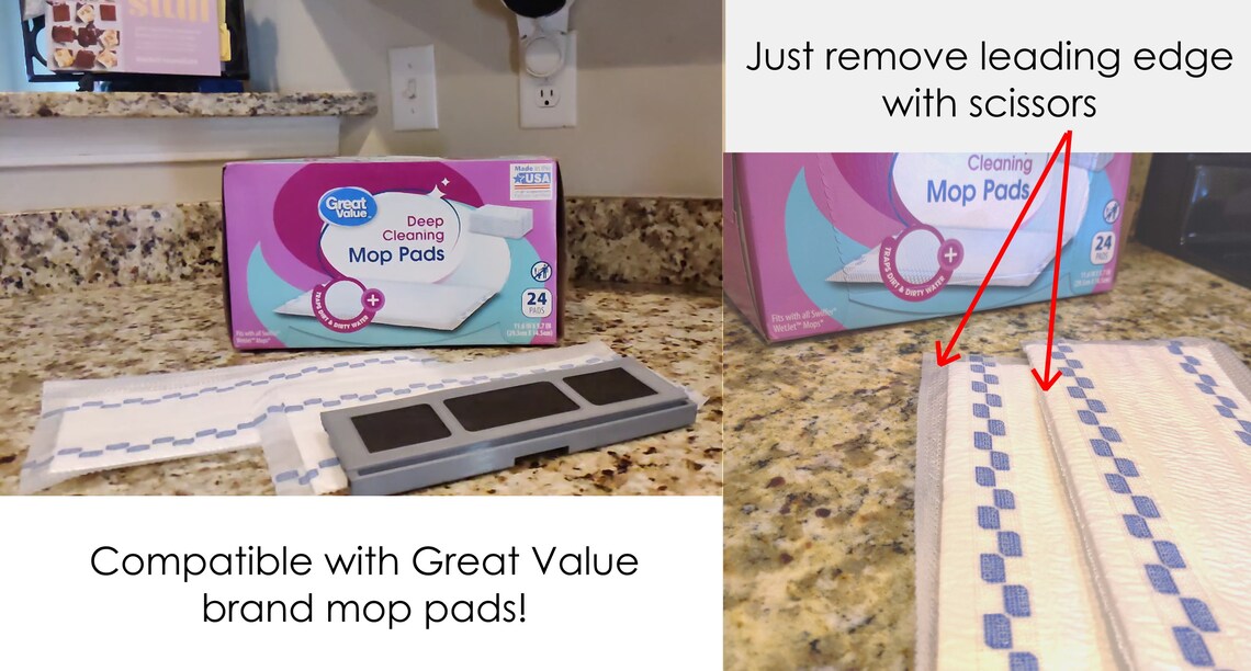 Shark Vacmop Reusable Debris Tray & Mop Pad Etsy