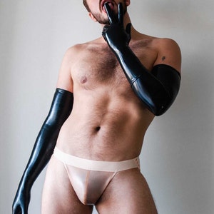 Men's Luxury Latex Signature Jockstrap image 2