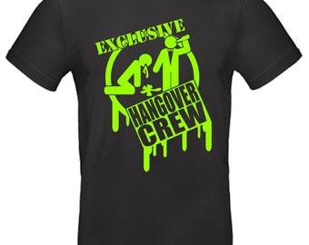 JGA Shirts | Junggesellenabschied Shirts | Junggesellen Abschied Shirts | Hangover Crew Shirt | Party Shirt | Männer Shirts JGA