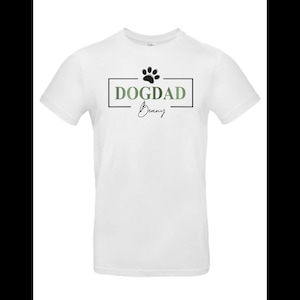 T-shirt pour papa de chien - T-shirt pour papa de chien - T-shirt pour papa de chien - T-shirt pour papa de chien avec nom