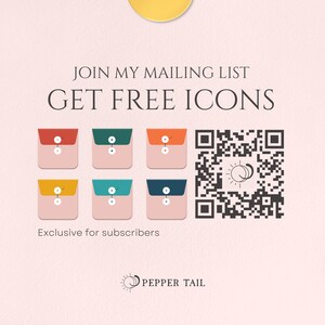 Neutral Desktop Folder Icons | Student Organizer (195 PNG & ICO) image 9