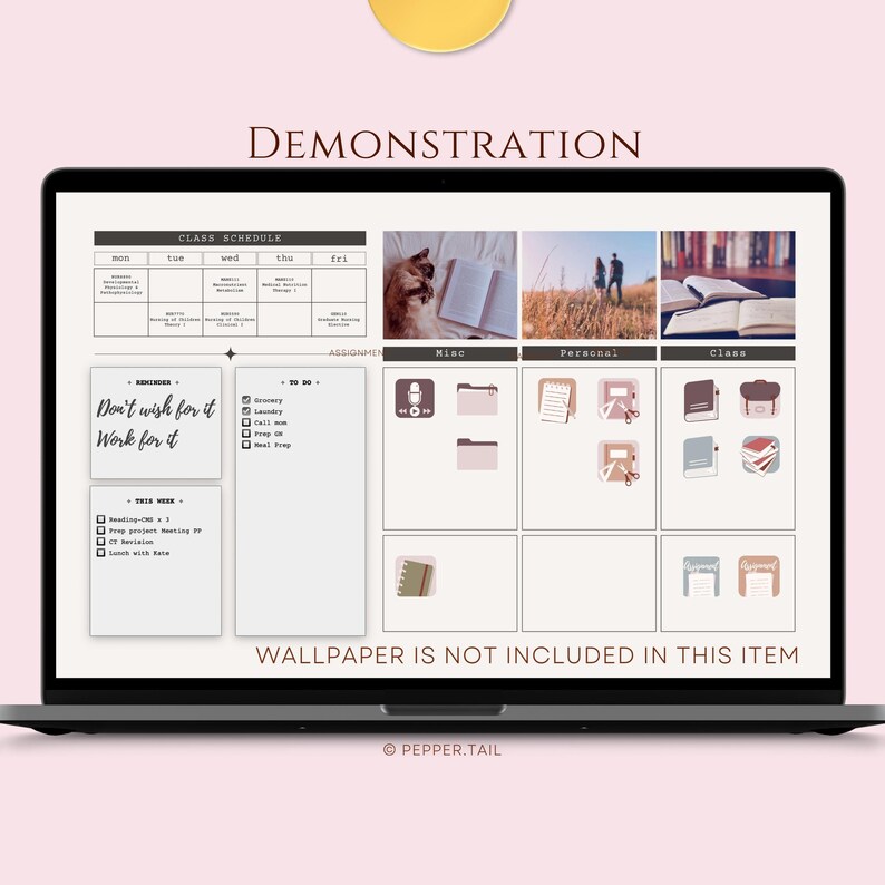 Neutral Desktop Folder Icons | Student Organizer (195 PNG & ICO) image 6