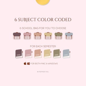 Neutral Desktop Folder Icons | Student Organizer (195 PNG & ICO) image 4