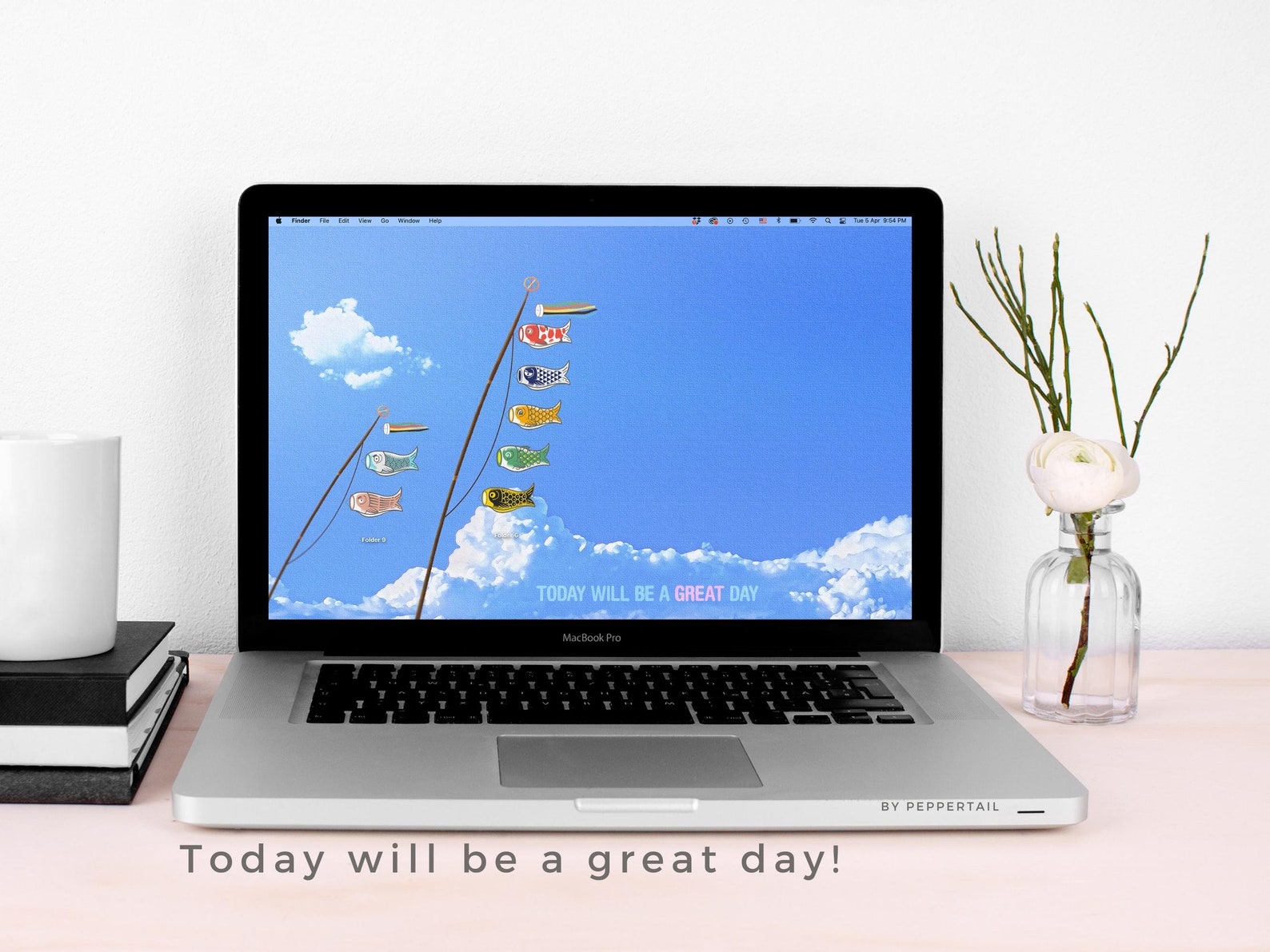 Koinobori Desktop Folder Iconsdesktop Wallpaper - Etsy