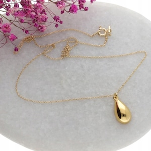 Gold necklace 925 Sterling Silver
