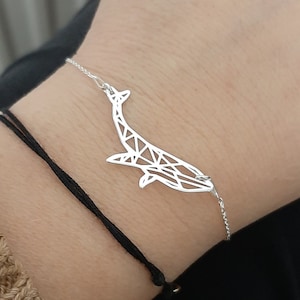 Whale bracelet 925 Sterling Silver