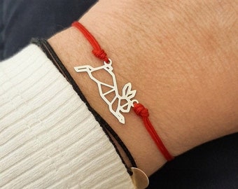 String bracelet bunny 925 Sterling Silver