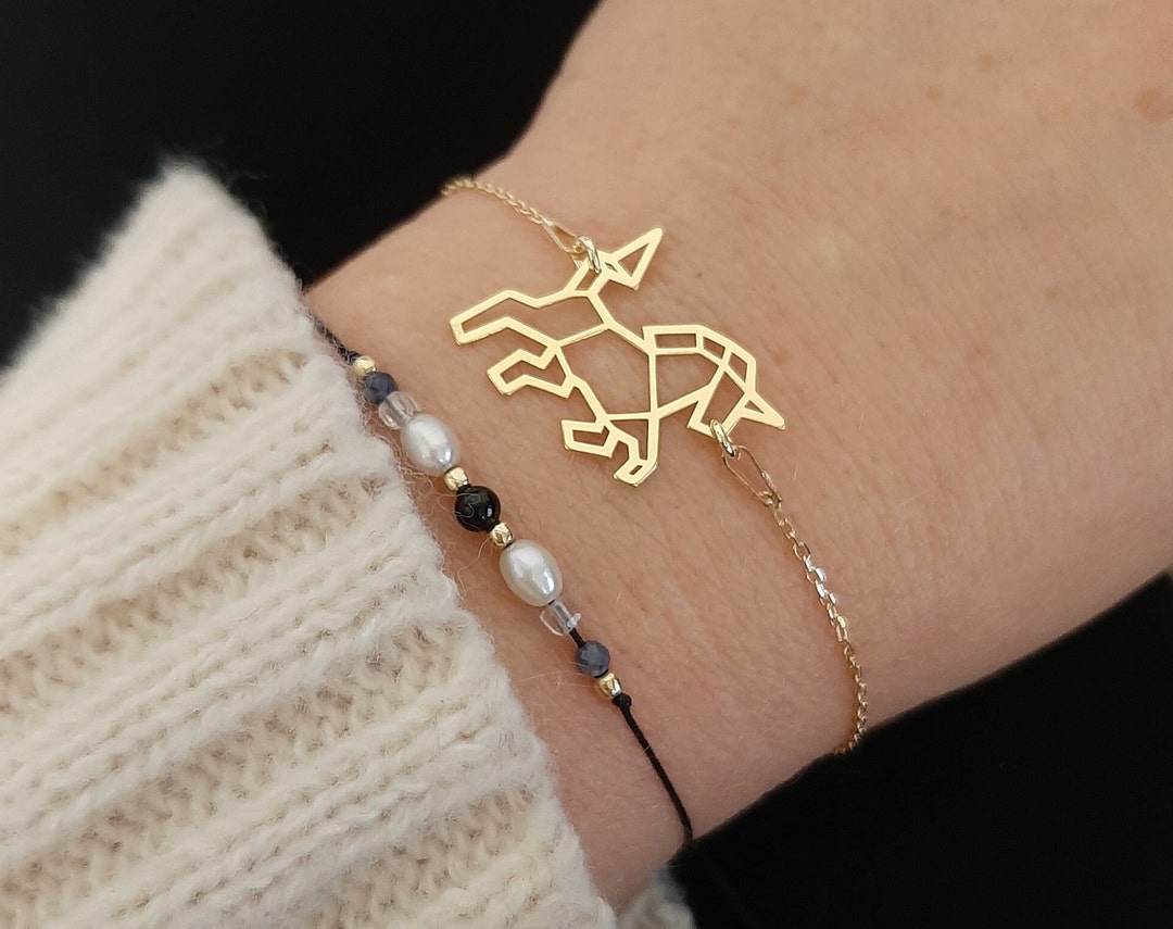 Zauberhaftes Regenbogen Schmuckset Für Mädchen - Einhorn Halskette & Armband