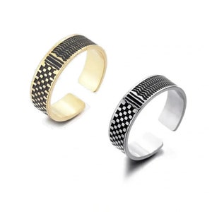 Palestine Keffiyeh Ring