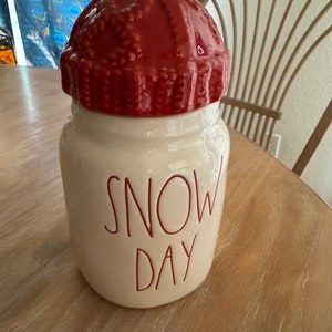 レイ・ダン ウィンター スノー デイ ジャー（蓋付き）