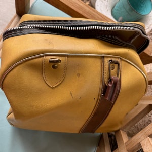 1972 bowling ball w bag w shoes with receipt w chalk vintage