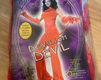 Duivelse duivelskostuum nieuw met accessoires dameskostuum ******* Halloween
