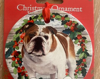 New Christmas French Bulldog Ornament - Etsy