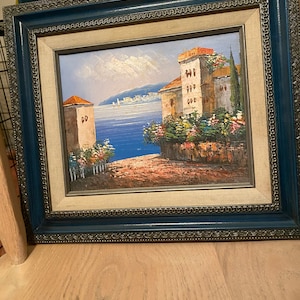 Framed Oil painting