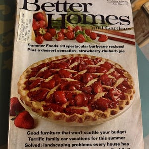vintage better homes and gardens 1966 magazine