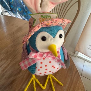 blue bird easter decor
