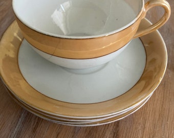 Antique Japan Made in Occupied Japan Tea Cup Set 4 - Etsy