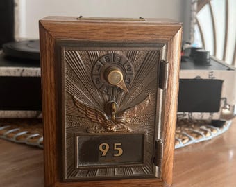 1905年製のヴィンテージ郵便ポスト型貯金箱 - Etsy 日本