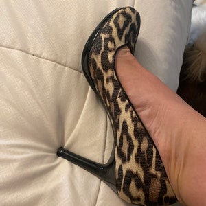 New animals print stilleto 9 med