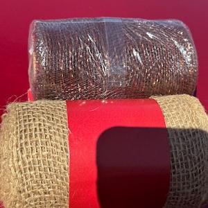 gaaslint Bruine en nieuwe jute spoelen