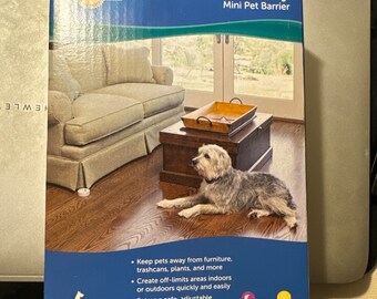 Indoor pet barrier