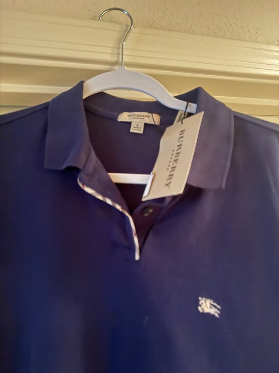 ladies new Burberry polo top