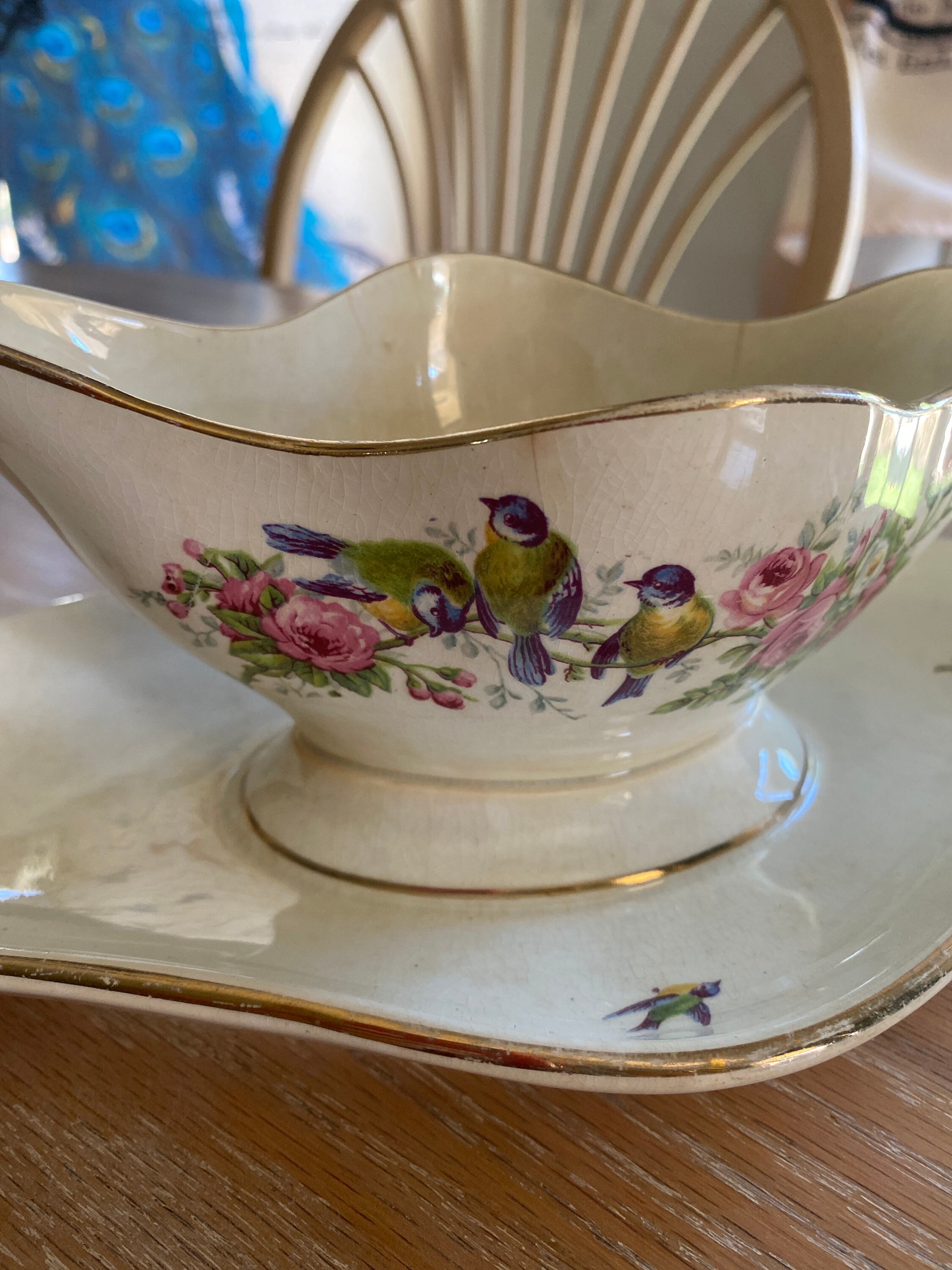 Saucière en porcelaine de Paris (Vieux Paris Saucière en porcelaine de Paris (Vieux Paris
