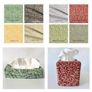 William Morris Larkspur/Willow Bough Tissue Box Cover