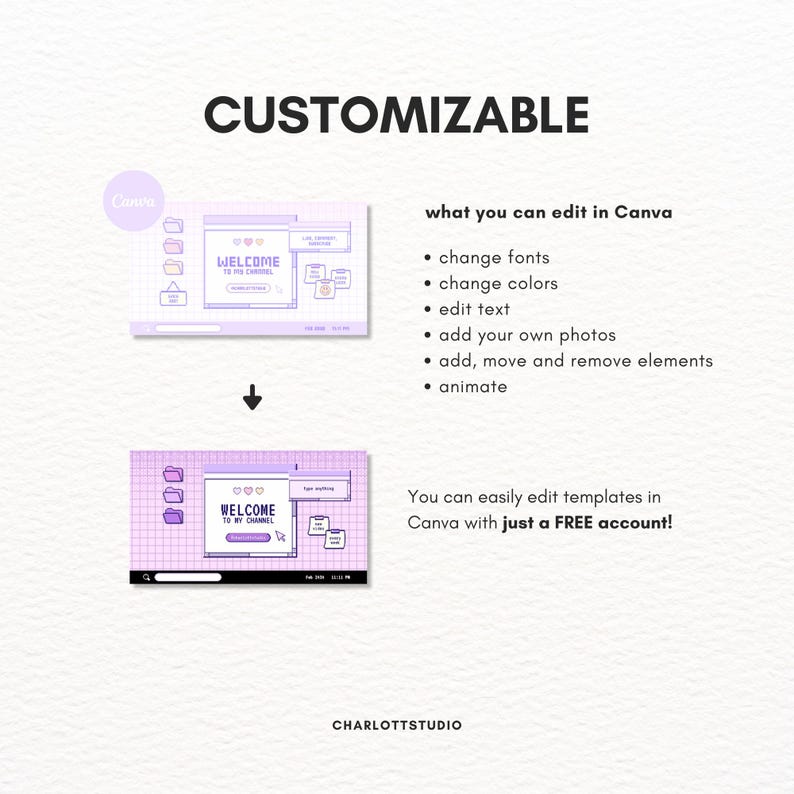 Customizable Templates in Canva