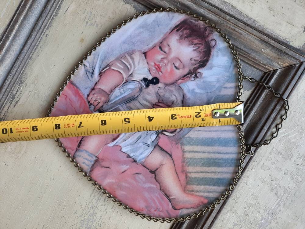 Vintage/ Baby/ Wall Art/ Nursery Decor/ Infant/ Bedroom/ Baby Etsy