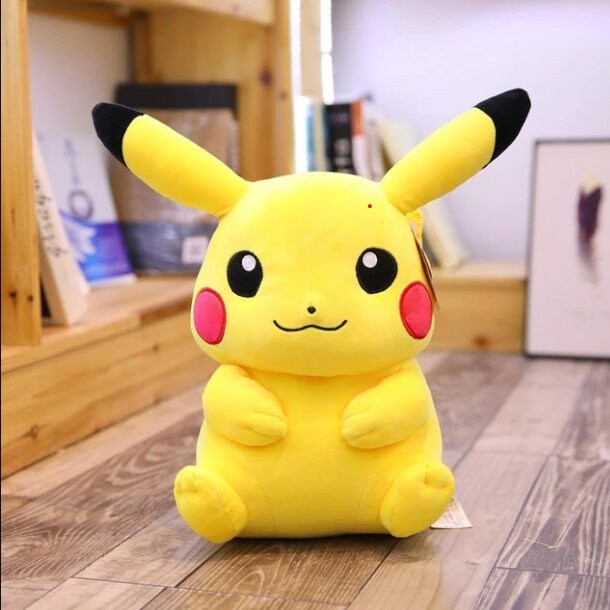 pikachu soft toy large
