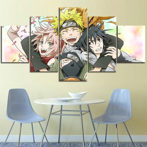 Anime Posters Cartoon Canvas Posters Japanese Anime Posters Etsy