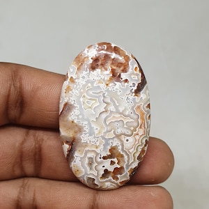 Natural laguna lace agate cabochon smooth gemstones wholesale lot for jewelry , wire wrapping , macrame , druzy , crazy lace agate