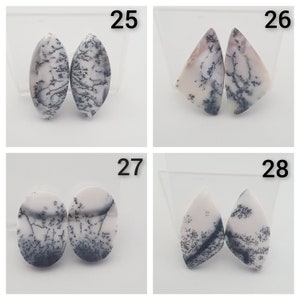 Natural dendritic agate pairs zdjęcie 7