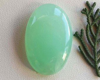 Chrysoprase gemstone , natural chrysoprase cabochon , green chrysoprase healing cabochon wholesale chrysoprase , chrysoprase oval