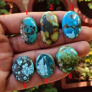 Natural turquoise cabochons , rare turquoise cabochon , loose turquoise cabochon , tibetan turquoise cabochon , stabilized turquoise